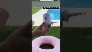 Compact Pump is Perfect for the Pool or Beach