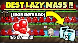 SOLD IN 15 MINUTES !! BEST LAZY MASS PROFIT IN 1 DAY GROWTOPIA ! | GROWTOPIA PROFIT 2021