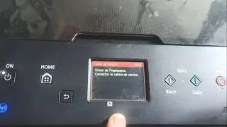 code de support 5b00 erreur de l'imprimante canon pixma mg 6620