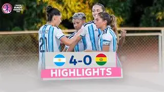 ARGENTINA vs. BOLIVIA [4-0] | RESUMEN | CONMEBOL SUB20 FEMENINA 2026 | FASE DE GRUPOS