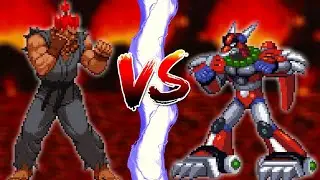 [Megaman Boss Battle] Akuma vs Magma Dragoon