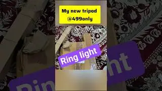 new ring light tripod under 500₹ only | tripod Unboxing | itzdeepak2.0