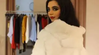 How To Wear fur coat & Style White | Colour guide series