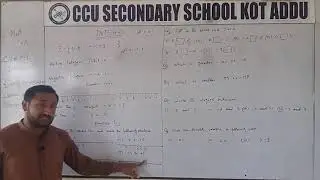 6th Math Unit 4 Ex 4.1 Part 1 By Tanveer Hussain