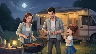 Cozy Caravan Journey ASMR: A Calm Day with Family 🌿