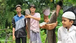 বরশি দিয়ে হাইব্রিড মাগুর মাছ শিকার/Bangladesh's Fishing Traditional Methods।