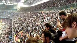 CORI CURVA NORD inter-barcellona 3-1 semifinale champions 2010