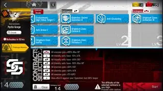 Arknights - Operation Blade Day 4 CC Risk 14 Pyrite Gorge