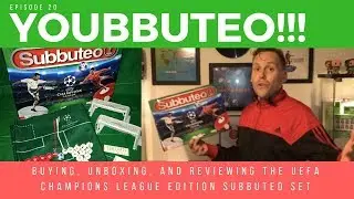 Unboxing & Review of UEFA Champions League Subbuteo Set