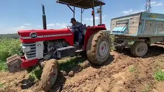 Çamurlu yolda çöktük