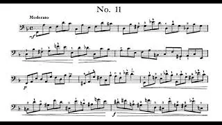 David Popper - Op.73, &Eacute;tude No.11 Hohe Schule des Violoncello-Spiels