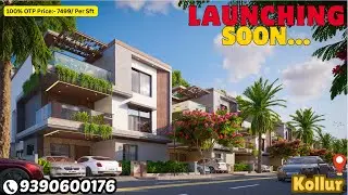 Launching Soon || Upcoming 16.5 Acres Gated Community Villa Project || Kollur, Velimala || Hyderabad