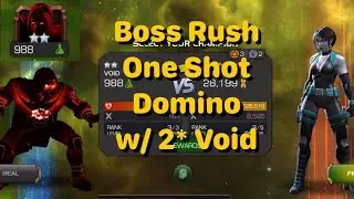 Boss Rush - One Shot Domino w/ 2* Void - Event Quest | MCOC