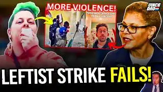 Los Angeles DEVOLVES into Anti-ICE Chaos as Nationwide Leftist Strike Ends in Performative Failure