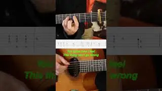 How I play I Just Can't Stop Loving You #michaeljackson  #michaeljacksonthekingofpop #guitartabs