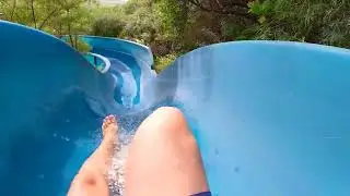Big Adventure WaterSlide at Aquarena WaterPark, Budapest, Hungary