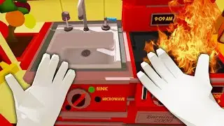Я стал поваром в игре Job simulator