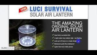 THE AMAZING ORIGINAL SOLAR AIR LANTERN