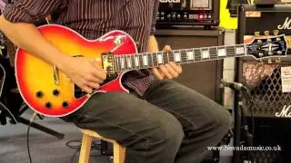 Gibson Les Paul Custom Cherry Sunburst Demo - Sam Bell @ PMT
