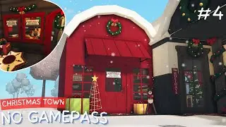 BLOXBURG: NO GAMEPASS🎄CHRISTMAS TOWN 2025 | Part 4: 📫Post Office | ROBLOX