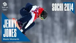 Jenny Jones Snowboard Slopestyle Bronze | Sochi 2014 Medal Moments