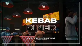 [MLO] Kebab King Diner Legion Square FiveM GTA 5 RP Interior