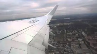 Boeing 737-800 Utair UUWW Vnukovo Moskow takeoff Rwy01