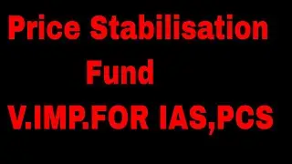 Price Stabilisation Fund @ Hariom sir