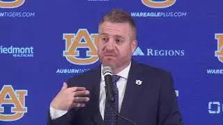 LIVE: Alex Golesh speaks after being tabbed as Auburn's next head coach
