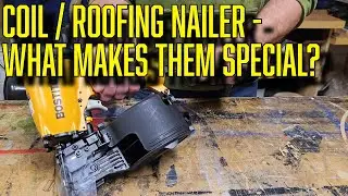 Roofing / Coil Nailer Basics - Why do you need one? Bostitch N662C-E (4k)