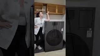 AN ALL IN 1 WAHSER & DRYER?! | Thank you so much to @lowes for sending me this iconic gift!