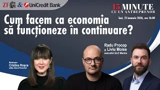 15 MINUTE CU UN ANTREPRENOR 12.01.2026