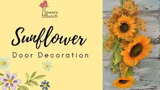 EASY Sunflower Door Decoration! - Design