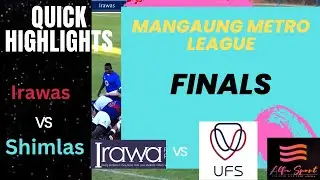 Quick Highlights Finals Shimlas vs Irawas