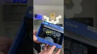 Brand new ps4 controller but it&rsquo;s an alarm clock