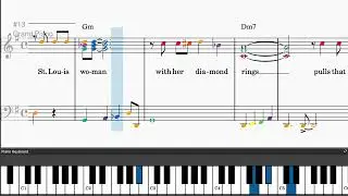 St. Louis Blues by W.C. Handy - Easy piano tutorials with sheetmusic