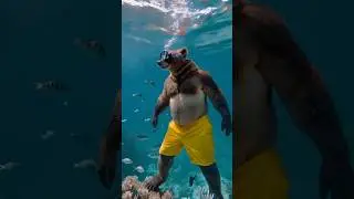 Маша и Медведь | BEAR  #shorts #sunset #elephant #travel #birds #wildlife  #bear #cute #beach #funny
