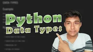 Python for Beginners : Data Types in Python in Hindi [part 2]