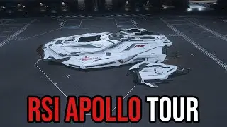 Star Citizen SHIP TOUR: RSI APOLLO - Advanced Medical Ship First Look!