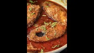 Bihari fish curry - spicy masala #bharatzkitchen #shorts #fishcurry