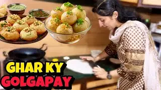 Special golgapay Banai or wo Kharab Ho Gay 😂 Family ge together #youtube #entertainment #explorepage