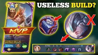SUN WITH TALISMAN IS USELESS? (think again) | SUN VS. ALPHA -MLBB🔥 #sunmlbb #topglobalsun #mlbb