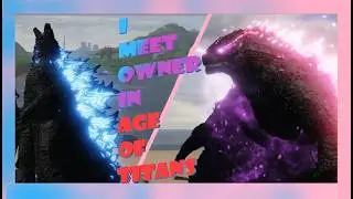 I MEET EVOLVED GODZILLA REMODEL AND MORE AGE OF TITANS | ROBLOX AOT😱