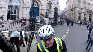 York Pedestrian Zone - No Cycling, but driving allowed?