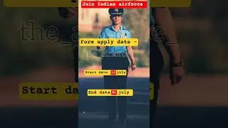 vayu intake 02/2026 form apply date #airforce #nda #army #1000subscriber #defenceexams