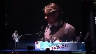 Intervento di Federico Sboarina al congresso nazionale di Fratelli d'Italia