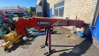 КМУ UNIC URA343SL ПРОВЕРКА НА ГИДРОСТЕНДЕ (30065)