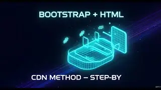 Embedding Bootstrap | How to Add Bootstrap to HTML Website | Beginners Tutorial