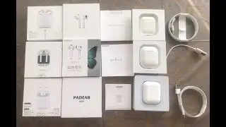Сравнение Apple AirPods, Padear AirPro2 и Padear Mini X2