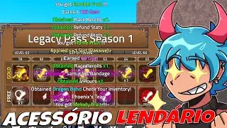 PEGUEI o ACESSÓRIO LENDÁRIO do NOVO PASSE no KING LEGACY!🔥 (Dragon Band)